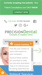 Mobile Screenshot of precisiondentalcare.co.uk